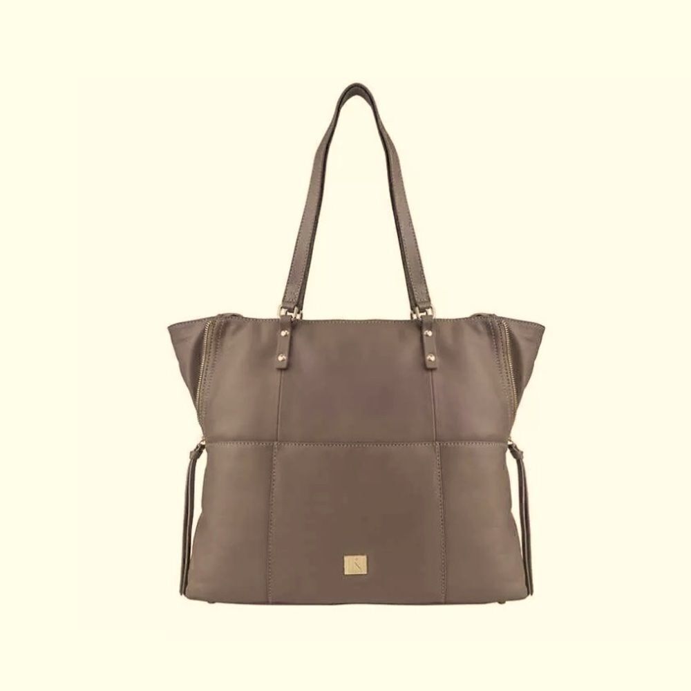 🎀Kooba GK12 06/19 Everette leather tote bag purp🛍️